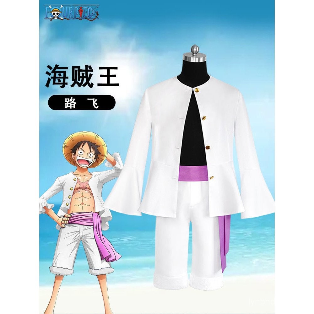 เสื้อผ้าคอสเพลย์ ONE PIECE Luffy ใหม่ เครื่องแต่งกายสำหรับ.Cosplay Luffy Awakening