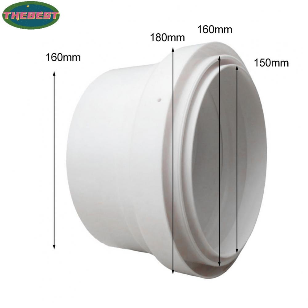 <Thebest>Backflow Prevention PVC Check Valve 16cm for Fuel Pipe and Smoke Control SystemsHot Sale