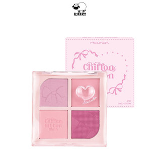 Meilinda Chiffon Ribbon Blush ชิฟฟ่อน ริบบอน บลัช บลัชออน (MC5102)