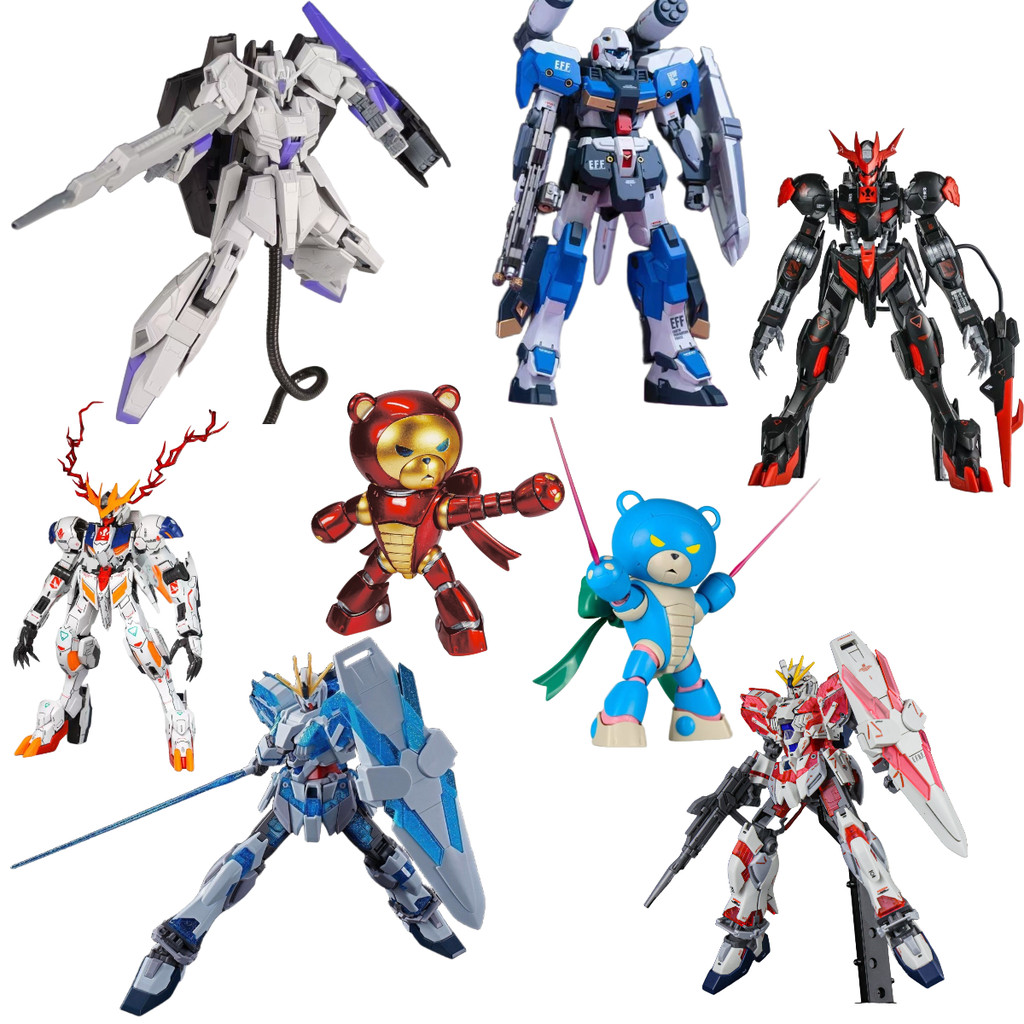 กันดั้มเมชารุ่นนักรบประกอบ HG1/144 ของเล่นเด็กเหมาะสําหรับของขวัญวันเกิดเด็ก Evely Tegelai