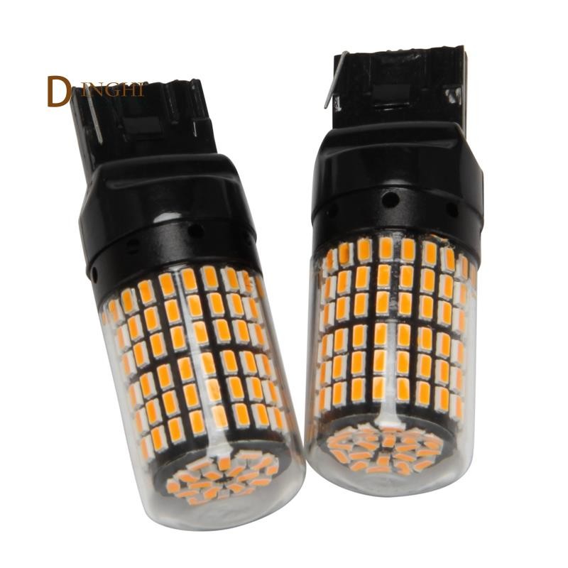 2 ชิ้น Super Bright Canbus T20 7440 W21W Wy21W 144-Smd ย้อนกลับไฟเลี้ยวไฟสัญญาณข้อผิดพลาดฟรีไม่มีแฟล