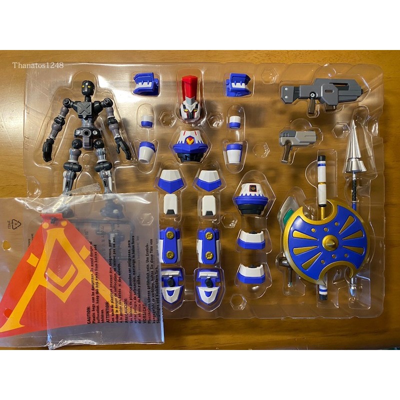 Bandai Super Alloy ผลิตภัณฑ์สําเร็จรูป Carton Fighter LBX Z Mode ACHILLES ACHILLES V Frame