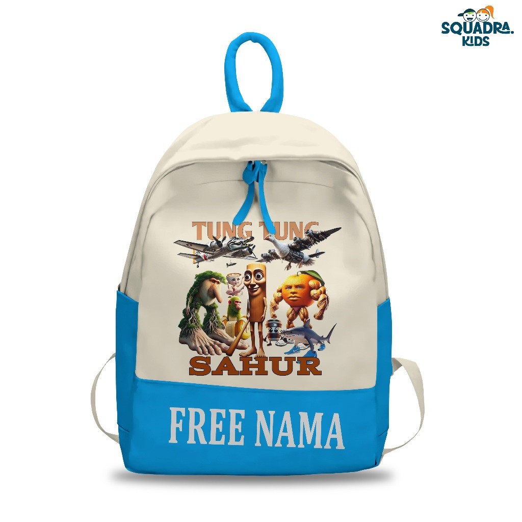 Squadra Kids Bag Free Name tung sahur