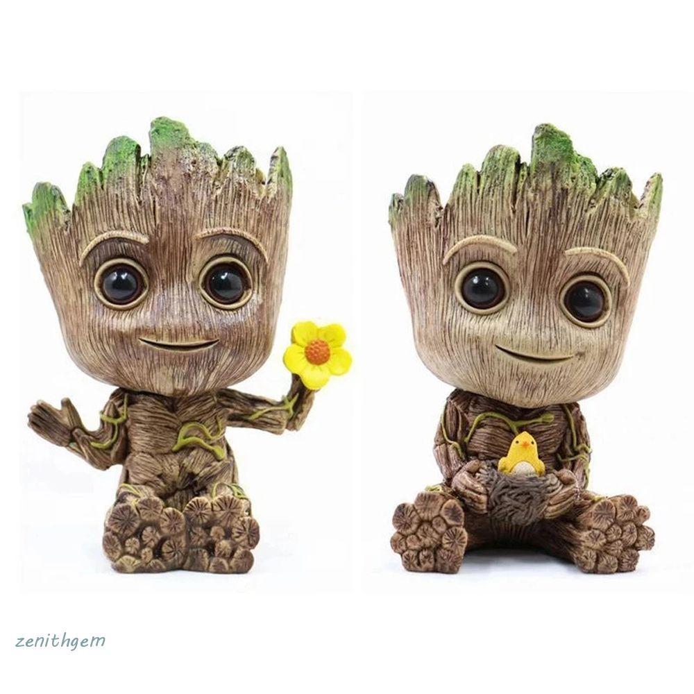 ZENITHG Groot Action Figure ของเล่น Mini Groot Avengers รูปของเล่นสําหรับของขวัญเด็กของเล่นอะนิเมะ A