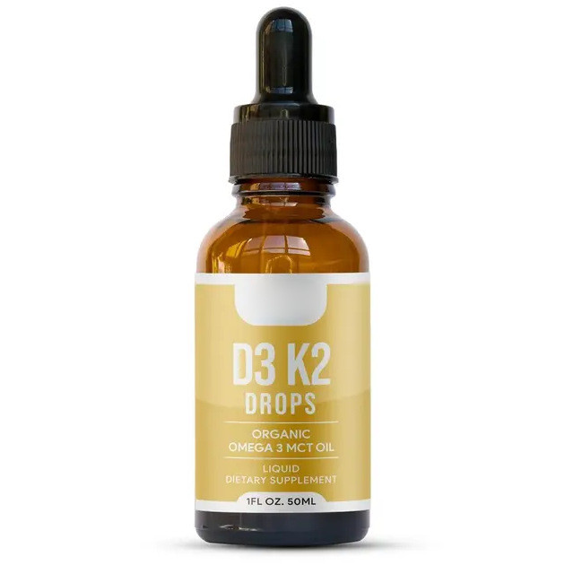 Cross-border e-ESueD3K2 Drops D3K2 Drops Organic Omega3补剂头厂家