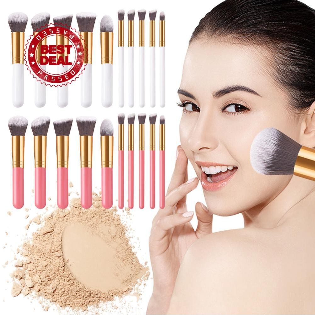 Professional Make Up Brush Set Soft Portable Beauty Tools Brush Makeup F8i7