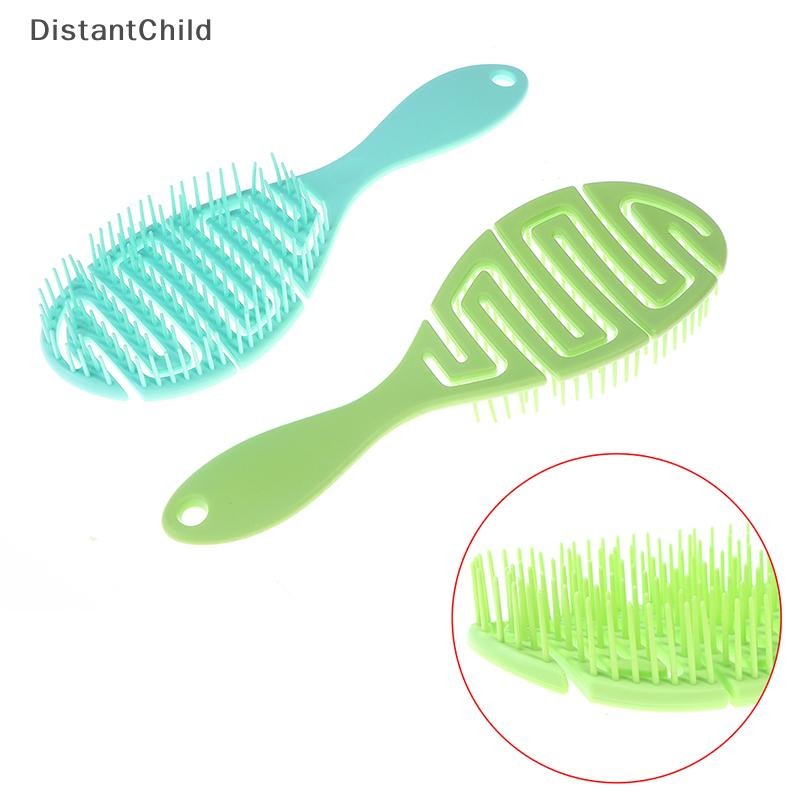 DSTH Dry Wet Hair Brush Pro Flex Dry Curvedb Ribs Curling Massageb DSS