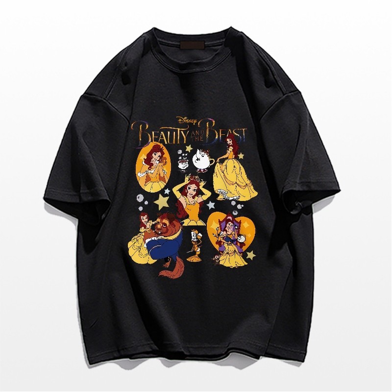 (จัดส่งตลอด 24 ชั่วโมง）OOOK เสื้อยืดแฟชั่นสไตล์เกาหลี เหมาะสำหรับสาวอวบ แขนสั้น โอเวอร์ไซซ์ เนื้อนุ่ม ใส่สบาย - รูปที่ 7