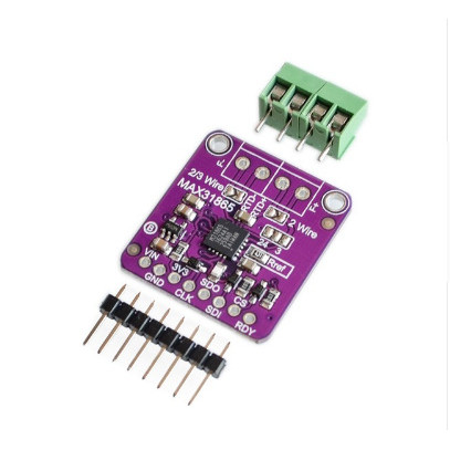 MAX31865 RTD เครื่องตรวจจับอุณหภูมิความต้านทานแพลทินัม PT100 ถึง PT1000