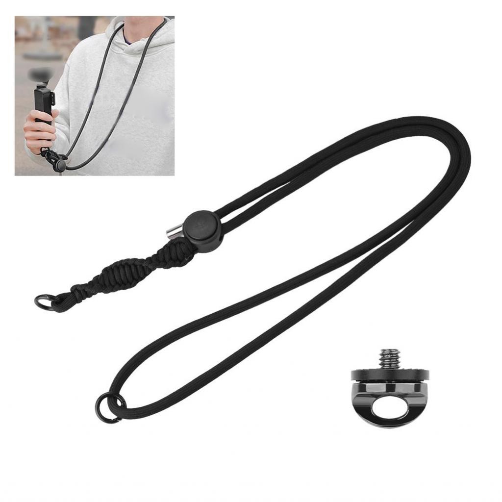 Andoer.TH-SIP Sports Camera Strap สายรัดคอ Nylon Nylon มี 1/4 ด้ายสำหรับกล้องแอ็คชั่น