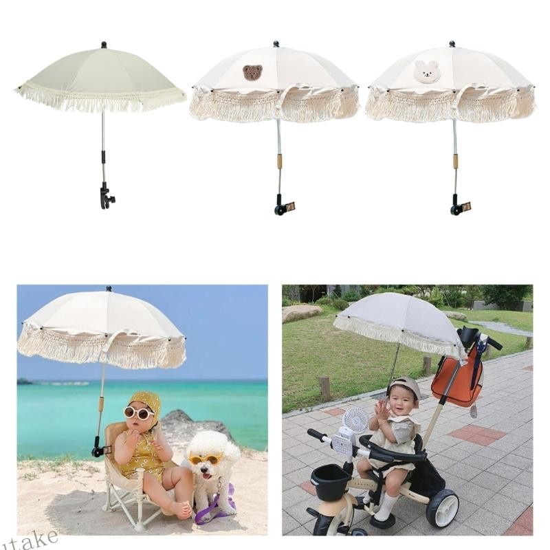 UKI Universal Fringe Bohemian Style Sun Umbrella Fashion Rust-proof Accessories