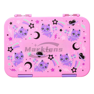 กล่องอาหารกลางวัน Happy Bento ของออสเตรเลีย BPA Free Tritan Microwavable Bento Box Travel School Snack Food