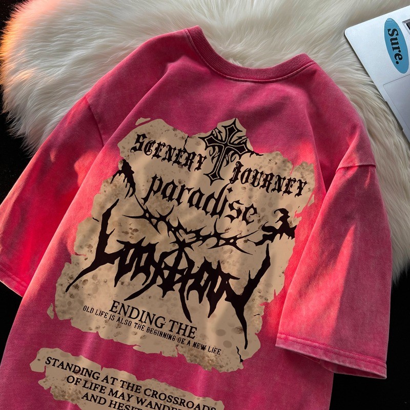 COD2025 Xinjiang Cotton 260P23 Count High-Quality Black Purple Hebeike Heavy Distressed S-3XLnew23P2