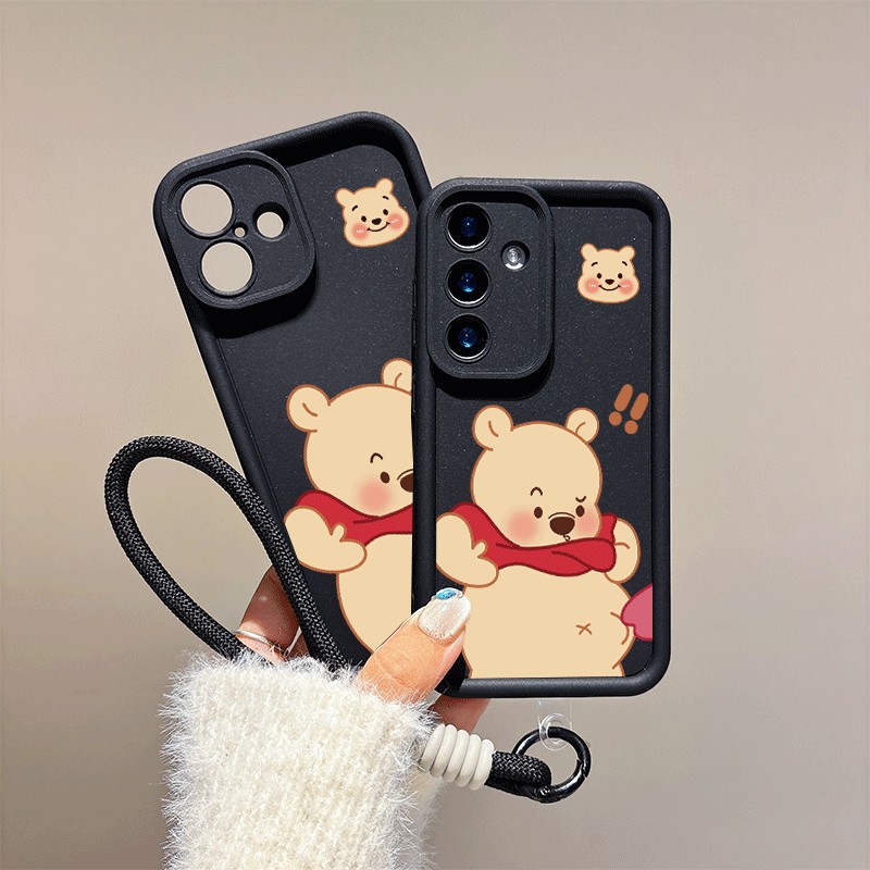 Pooh BearปลอกสําหรับXiaomi 15 14T 13T 11 Lite 12T Redmiหมายเหตุ14 13 10 12 A1 A2 Plus A3 A5 13C 14C 