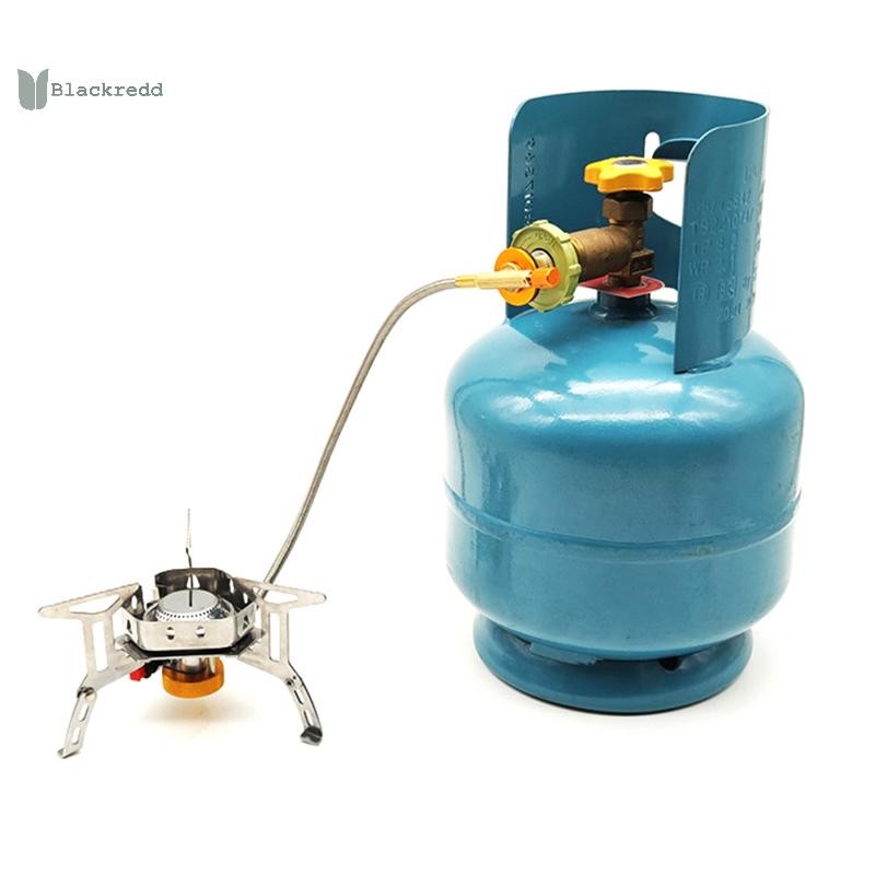 BRED LPG Tank Converter Head ทนทานเตาแก๊ส Connector ปฏิบัติสังกะสีอัลลอยด์ LPG Tank Adapter อุปกรณ์.