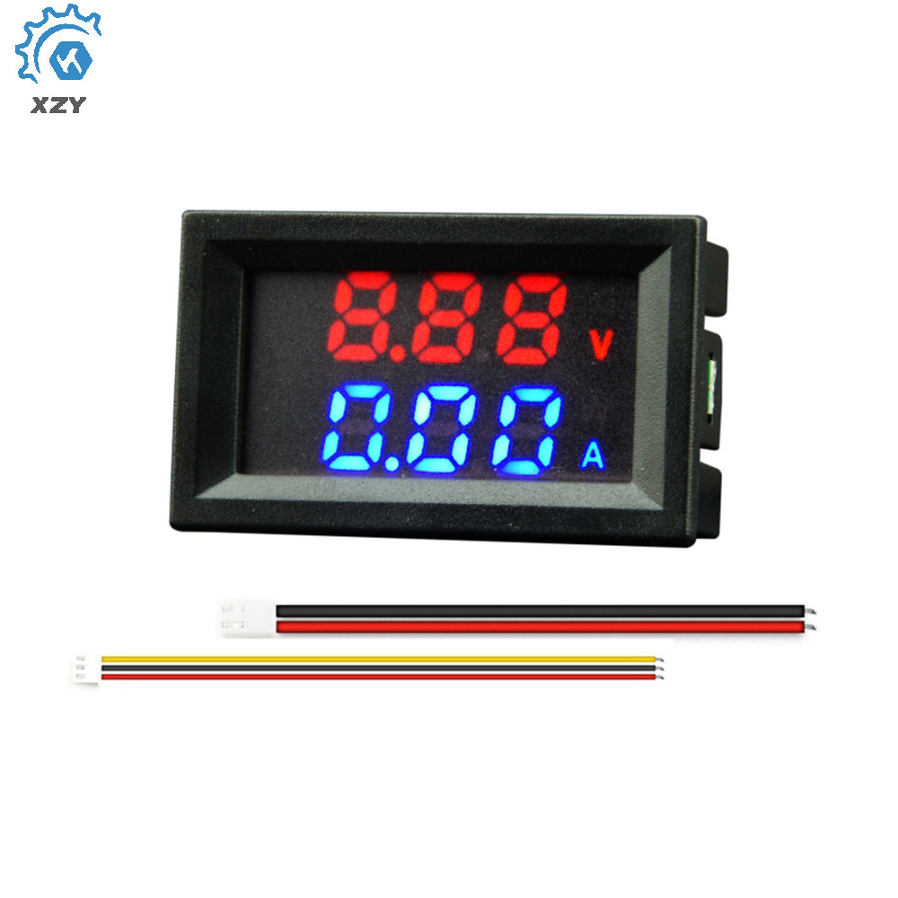 M430 DC4-30V โวลต์มิเตอร์แบบดิจิตอลแอมป์มิเตอร์ Power Meter 10A/50A/100A 0-100V แรงดันไฟฟ้า Current 