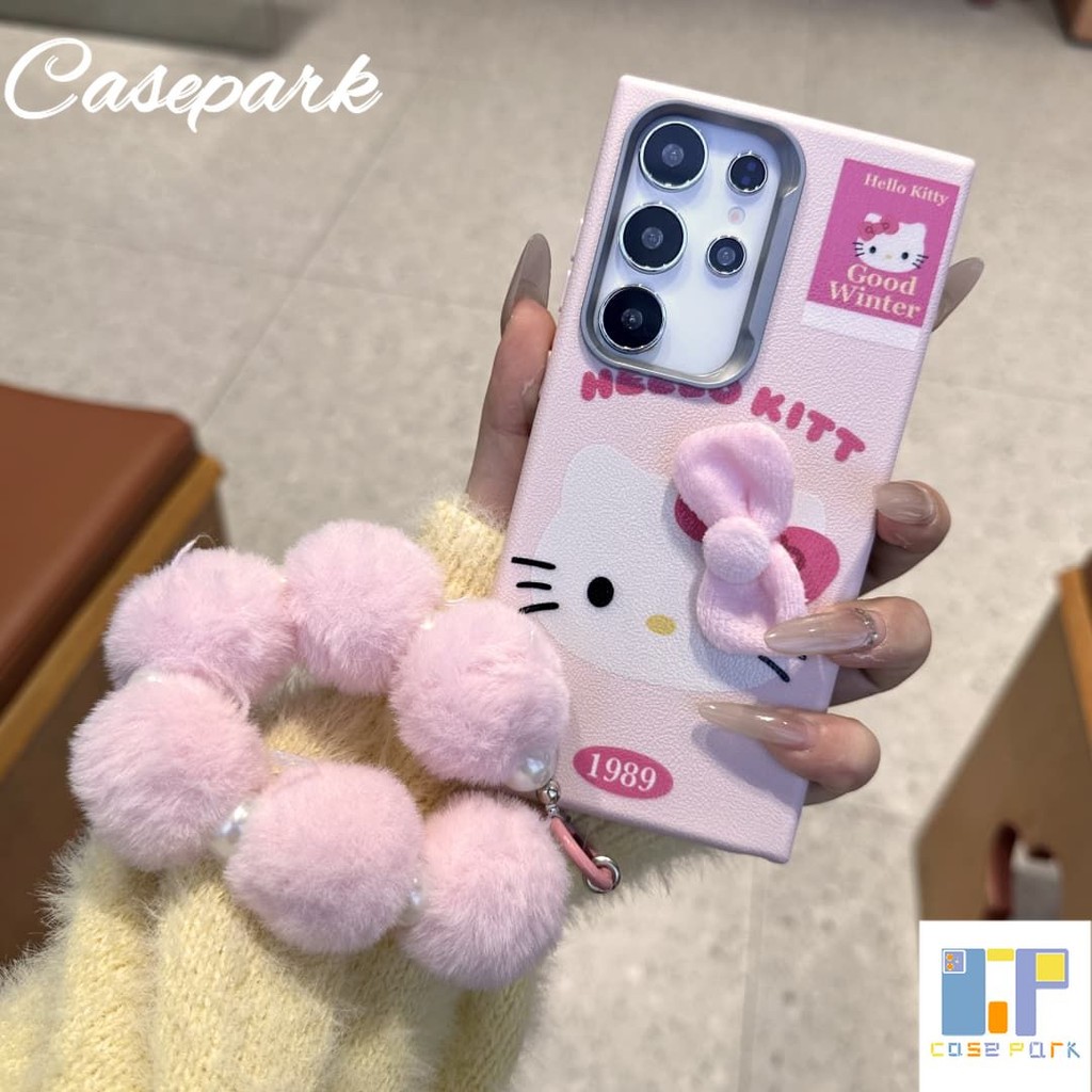 Casepark หนังสําหรับ Samsung S4 Ultra SFE Ultra AAAA 4AAAAA 4A4AAA 0A04A0AA 0A0AA04GGDBowknotDollWit