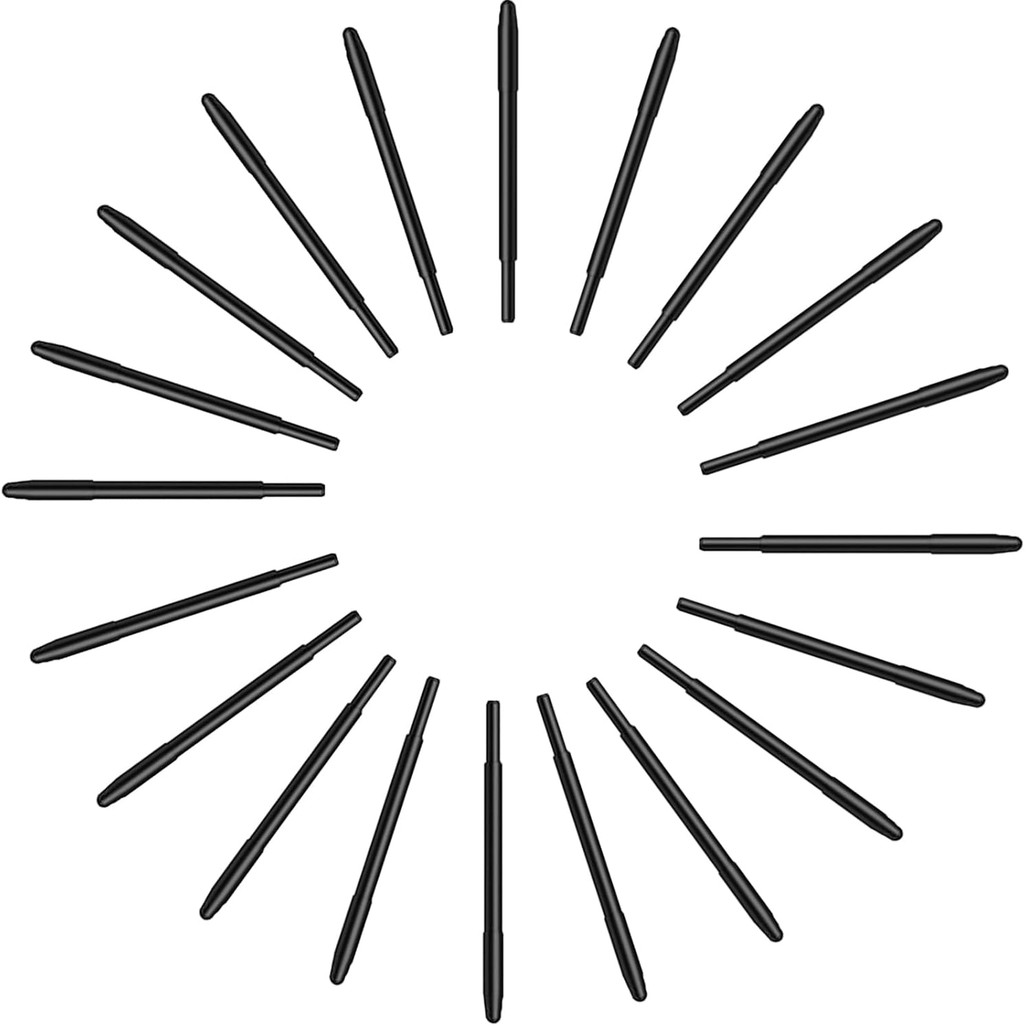 PA1 PA2 Passive ปากกาเปลี่ยน Nibs 20 ชิ้นเหมาะสําหรับ Artist 12/12pro/13.3 Pro/ 15.6 pro/22R pro/24 