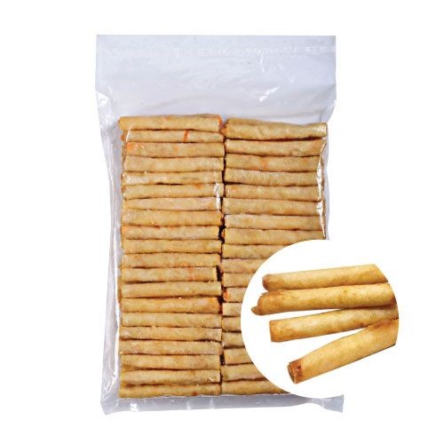 ปอเปี๊ยะกุ้งแบบแท่ง-เอบิโรล แช่แข็ง EBI ROLL (RAW SHRIMP SPRING ROLL) 16 G./PC. 30 PCS/PACK