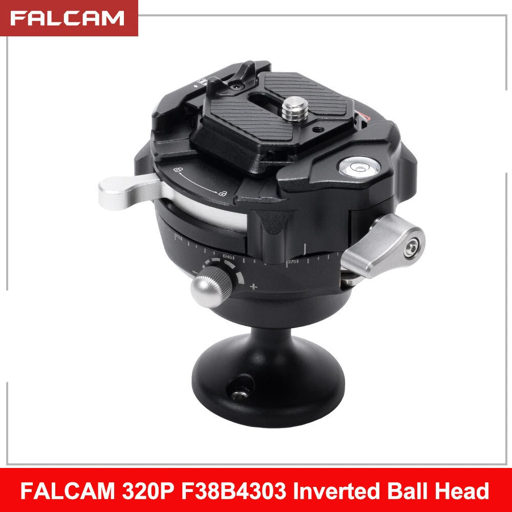 Falcam F38 Pro QR Trigger Inverted Ball Head สําหรับ TreeRoot Quick Lock ขาตั้งกล้องHT99 UHQB