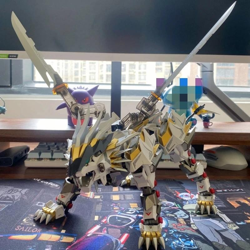 COMIC CLUB ZA รุ่น 1/72 Mechanical Beast SF95-001 MURASAME LIGER TUSKS LION ประกอบ Action Figure หุ่