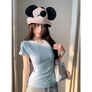 Moses Queen/Queen of Mercy เสื้อยืดแขนสั้นสไตล์เกาหลี เสื้อย…