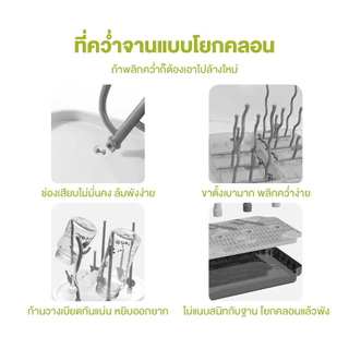 ที่คว่ำขวดนม พกพา ที่ตากขวดนมพกพา ถอดออกได้ ติดตั้งง่าย ระบายน้ำเร็ว ใช้ได้กับขวดทั้งขนาดใหญ่และเล็ก