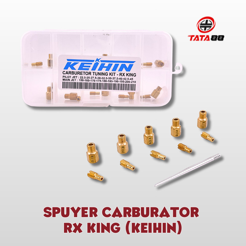 คาร์บูเรเตอร์ RX KING KEIHIN - MAIN JET PILOT JET PJ MJ YAMAHA RX KING RXS FORCE 1