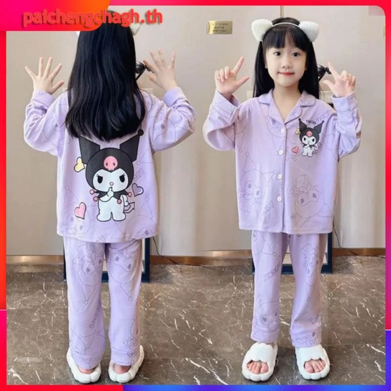 FAIRY_BABYชุดนอนมายเม ชุดนอนเด็กผู้หญิง 10 ขวบ ชุดนอนเด็กแขนยาว ชุดนอน sanrio ชุดนอนเด็กโต ผู้หญิง 12 15 ปี ชุดนอน hello kitty ชุดนอนเด็กผ้าคอตตอนนิ่ม ชุดนอนpochacco ชุดนอนแม่ลูก ชุดนอน kuromi ชุดนอนคู่แม่ลูก ชุดนอนเด็กหญิง ชุดนอนเด็กผ้าคอตตอน ชุดนอนนุ่มๆ thumbnail 4