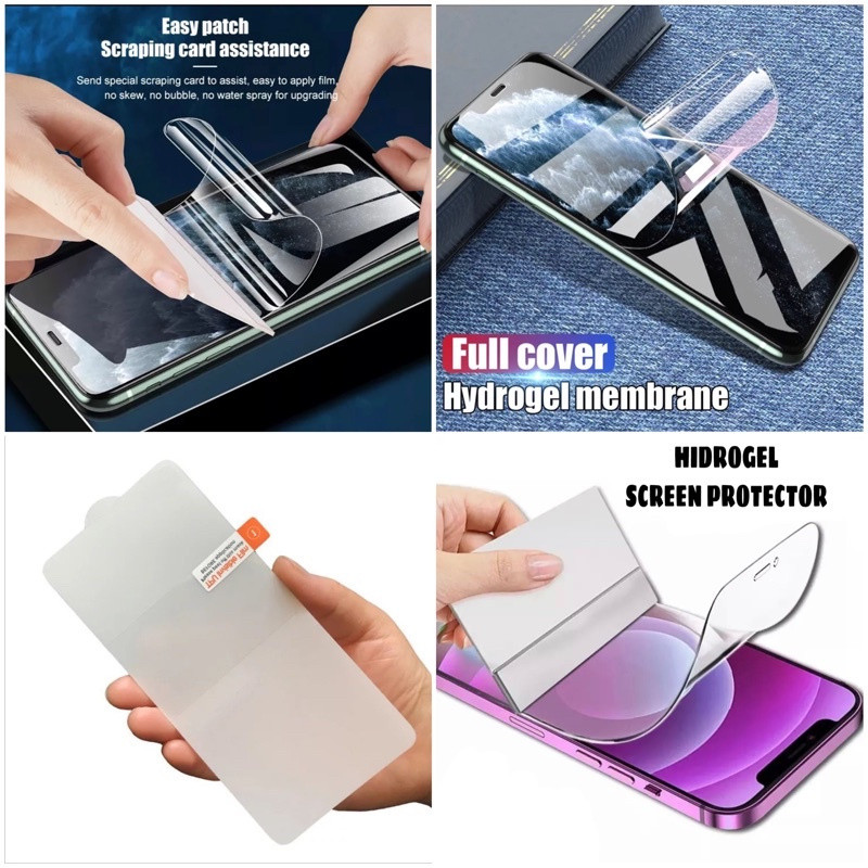 HYDROGEL CLEAR - ANTI-SCRATCH itel RS4/S24/P55+/P55 4G/A70/P55 5G/S23+/S23/S18 PRO/P40+/P40+/A60/A39