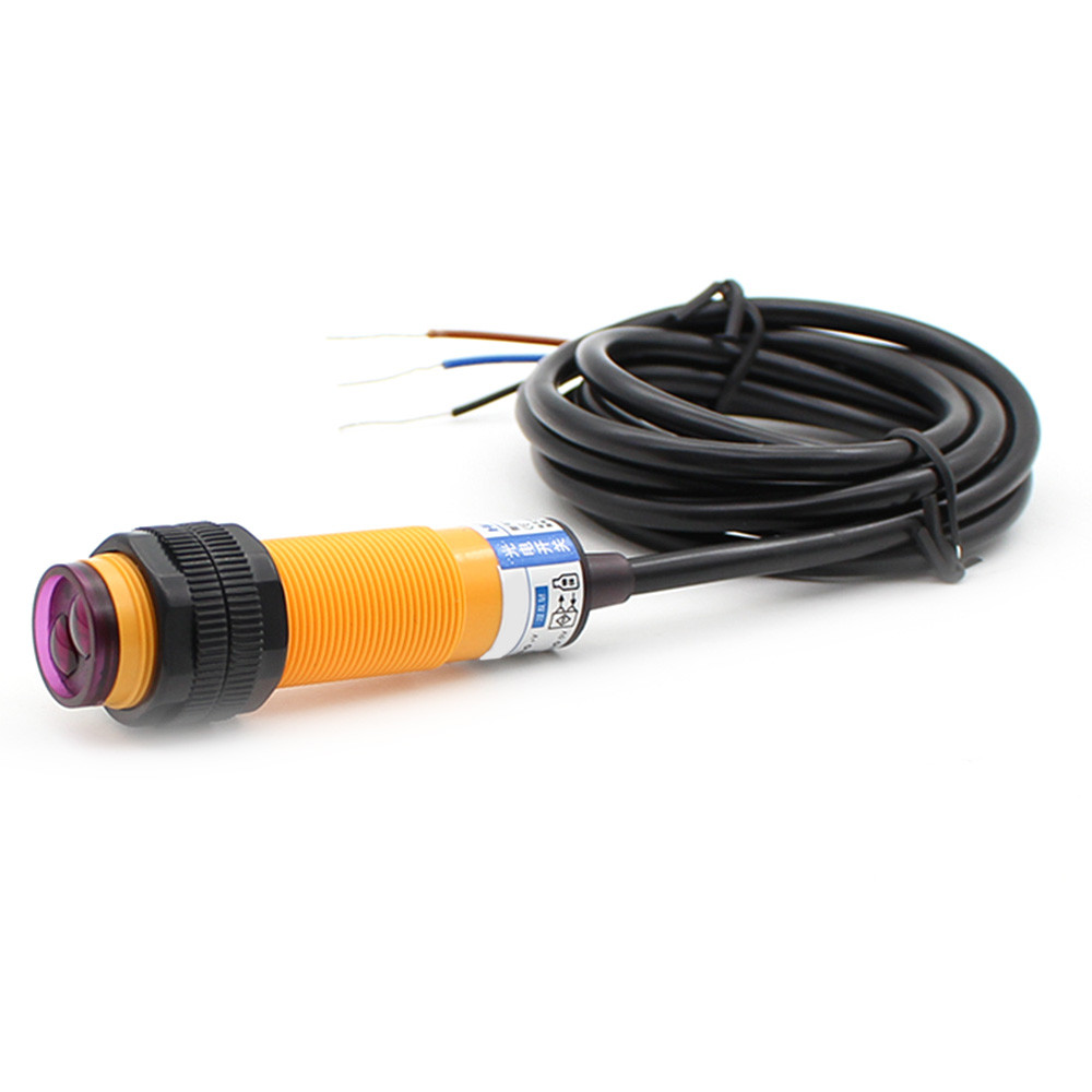 โฟโตอิเล็กทริคสวิตช์ E3F-DS30Y1 เซ็นเซอร์อินฟราเรดกระจาย Reflection ประเภท AC ปกติเปิด/ปิด E3F-DS30Y