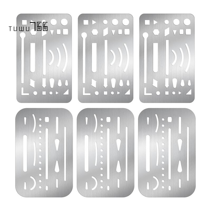 [tuwu766]แม่แบบการวาดภาพ Eraser Shield Eraser Template
