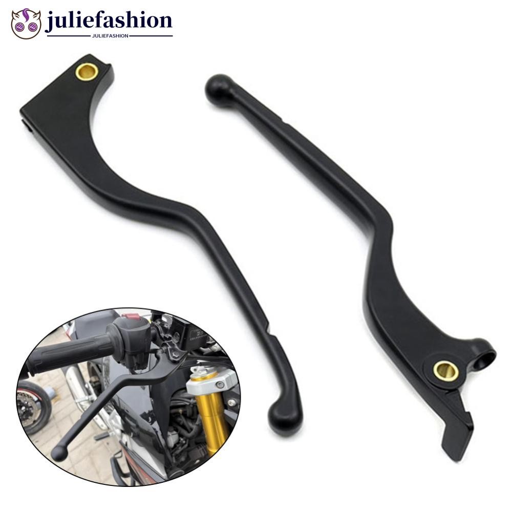 JULIEFASHION รถจักรยานยนต์คลัทช์เบรคคันโยกปรับ Shorty Handlebars ด้านหน้าควบคุมซ้ายขวาสําหรับ BMW G3