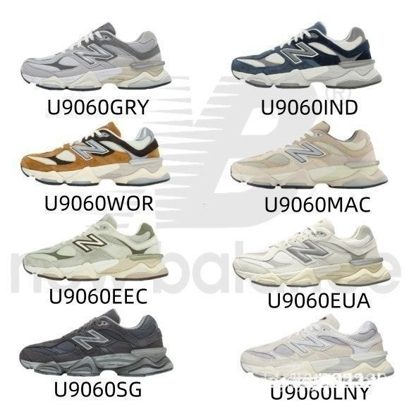 สินค้ามาใหม่ 优雅 NB 9060 U9060GRY.U9060IND.U9060WOR.U9060.U9060EEC.U9060EC 38d!