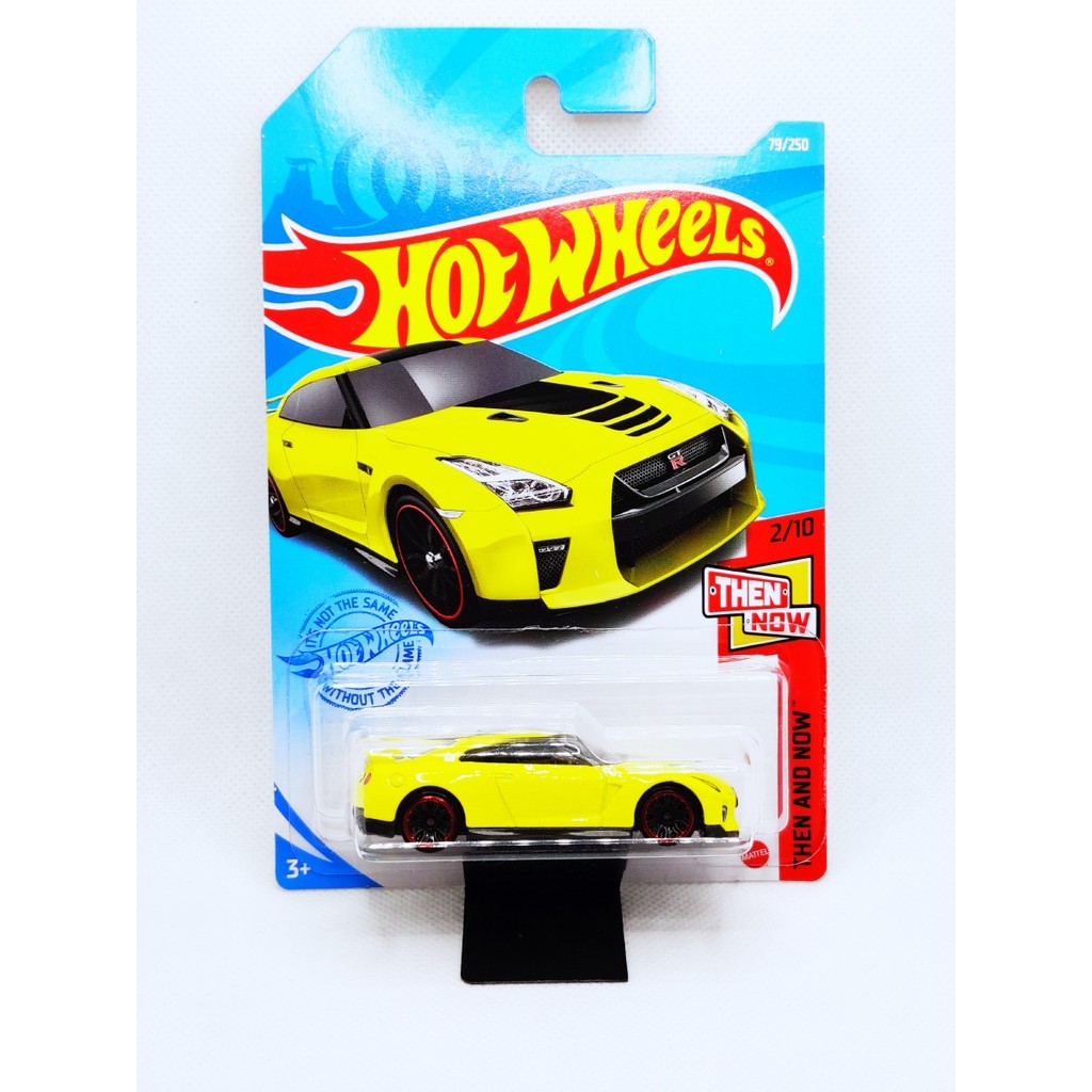 Hotwheels Hotwheels Alloy Car Model Toy Nissan gtr r35 สีเหลือง