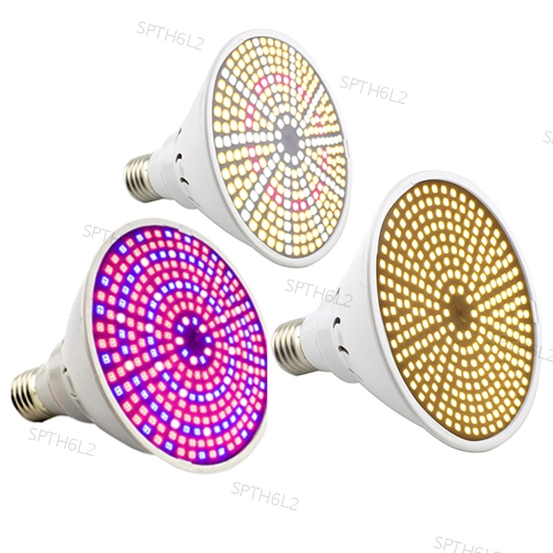 Full Spectrum 290 LED โคมไฟพืชในร่ม Flower Grow หลอดไฟ E27 vug grow เต็นท์สีแดงสีฟ้า Hydro sunlight 