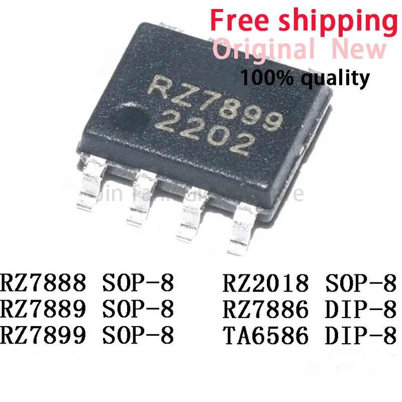 5 ชิ้น RZ7888 RZ7889 RZ7899 SOP-8 RZ2018 SOP-8 RZ7886 DIP-8 ไดร์เวอร์ชิป IC Semiconductor สําหรับ PC