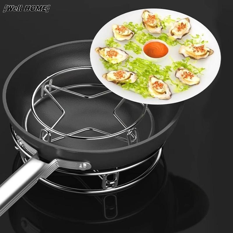 [Well HOME] หม้อกลม Holde Multi-function Place ทนทาน Firmly อุปกรณ์ครัวหม้อและที่วางกระทะแผ่นรองหม้อ