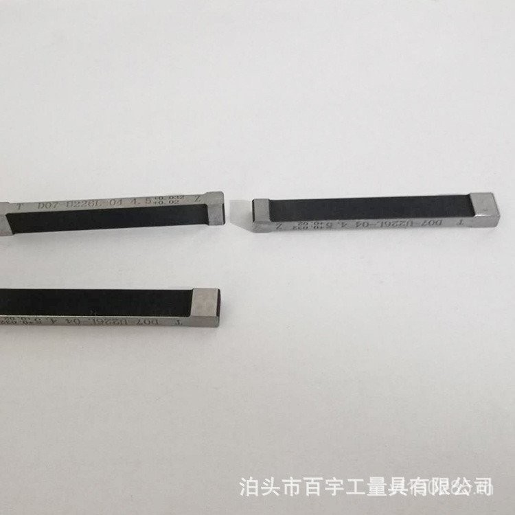 Shape Precision Key Plug Gauge Plug Gauge 3-20 หลากหลาย JS9N9P9 Key Groove Plug Gauge ข้อมูลจําเพาะช