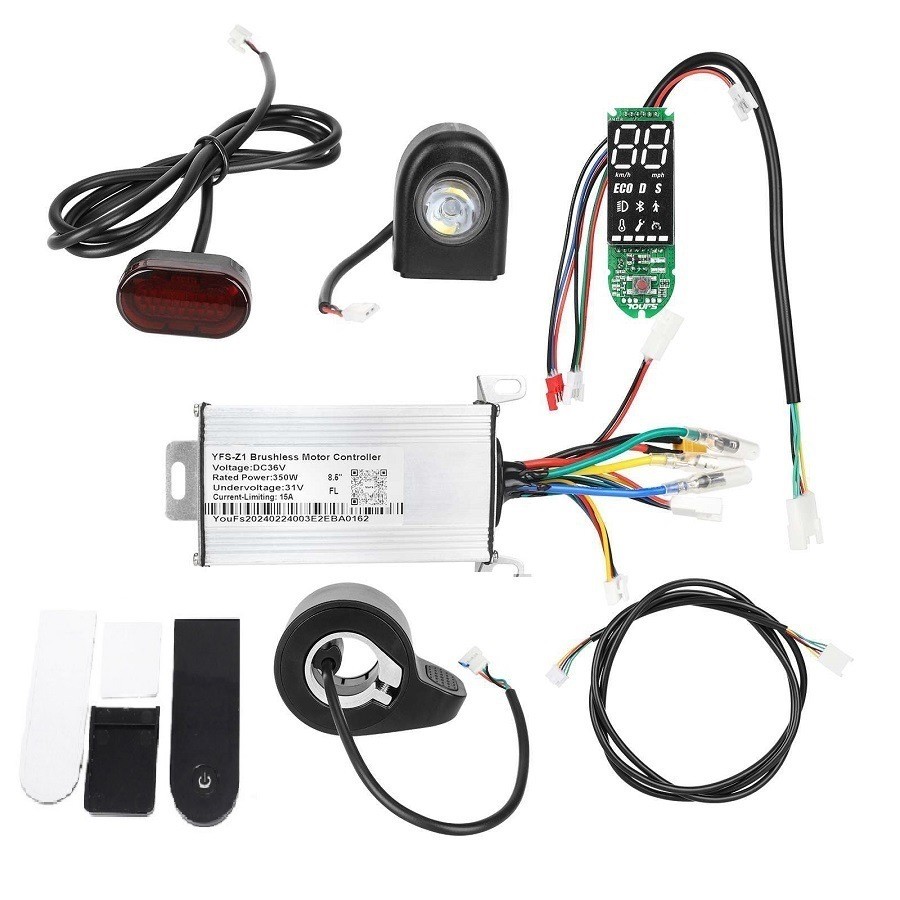 สกู๊ตเตอร์ไฟฟ้า Universal YFS-Z1 มาพร้อมระบบควบคุมครบวงจร เช่น คันเร่ง ไฟหน้า และไฟท้าย