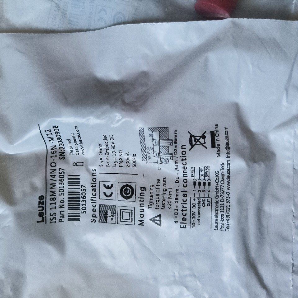 Tolk Sensor Bi4-M12-AP6X-H1141 สต็อกพร้อมต้นฉบับใหม่เอี่ยม