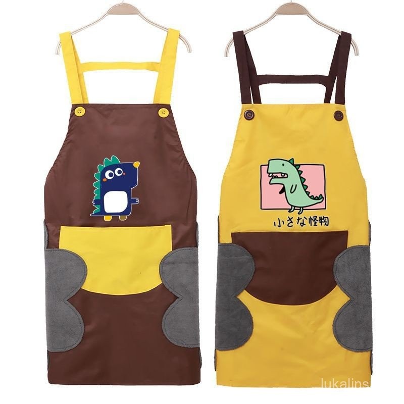 [ผ้ากันเปื้อนเช็ดมือ] ครัวในครัวเรือนกันน้ํา กันน้ํามัน สไตล์ญี่ปุ่นผู้ชายผู้หญิงทําอาหารผู้ใหญ่เสื้อผ้าทํางาน