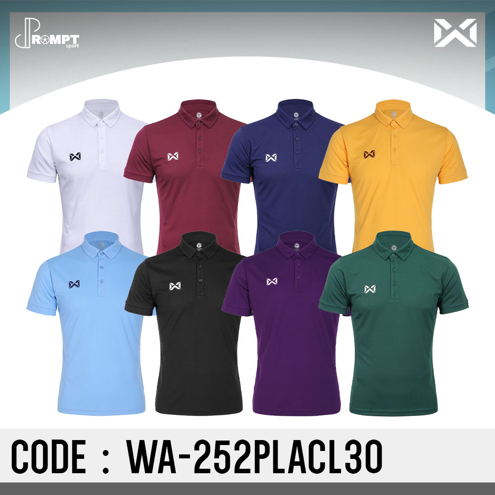 ถูกแทบทุน เสื้อ WARRIX รุ่น LINEX รหัส WA-252PLACL30 วาริกซ์ เสื้อโปโล WARRIX แท้100%