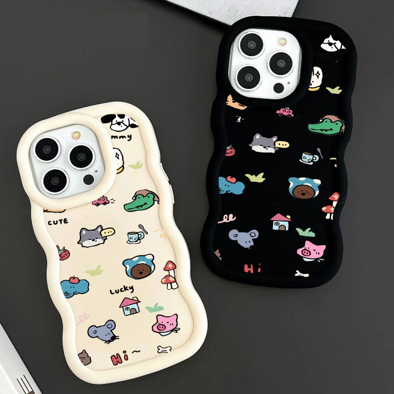เคสสัตว์น่ารัก Samsung M55 M15 M54 M14 M34 F34 F23 F54 F15 M06 F55 C55 S24FE S23FE S24Ultra S25Plus 