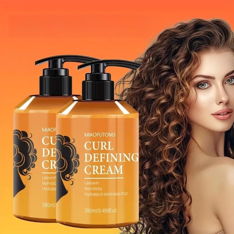 Curl Dinning Cream, Deep Moisturizing Hair Cream, Hydrating Hair Care & ผลิตภัณฑ์จัดแต่งทรงผมสําหรับ