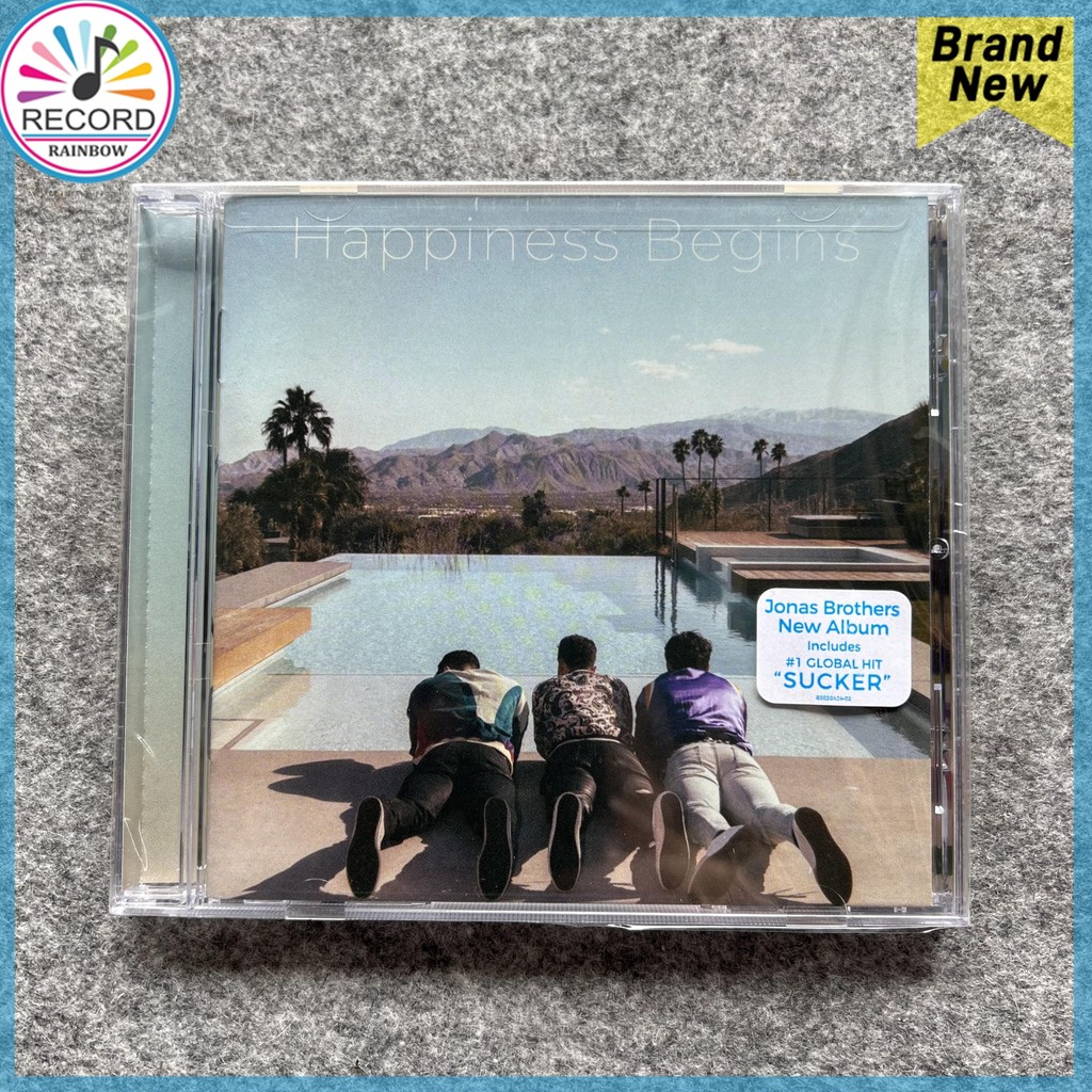 Jonas Brothers Happiness Begins Original CD Album [Sealed] Brand New IP0482 OTSETH