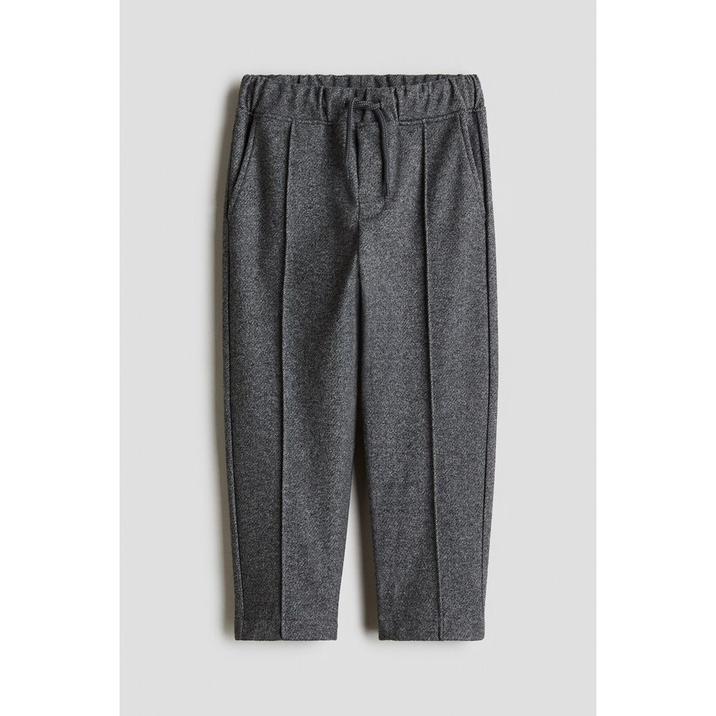 H&M(เอชแอนด์เอ็ม) กางเกงจ็อกเกอร์ทรงขากระดุมพับ Boys Crease-leg joggers 1314118_1