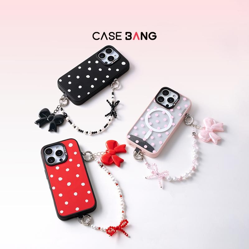 เคสปัง เสน่ห์ที่เขียนด้วยมือ – เสน่ห์โทรศัพท์ดีไซน์โบว์เข้ากันได้กับเคสรูเชือกเส้นเล็กส่วนใหญ่มาพร้อมกับแท็กสอง