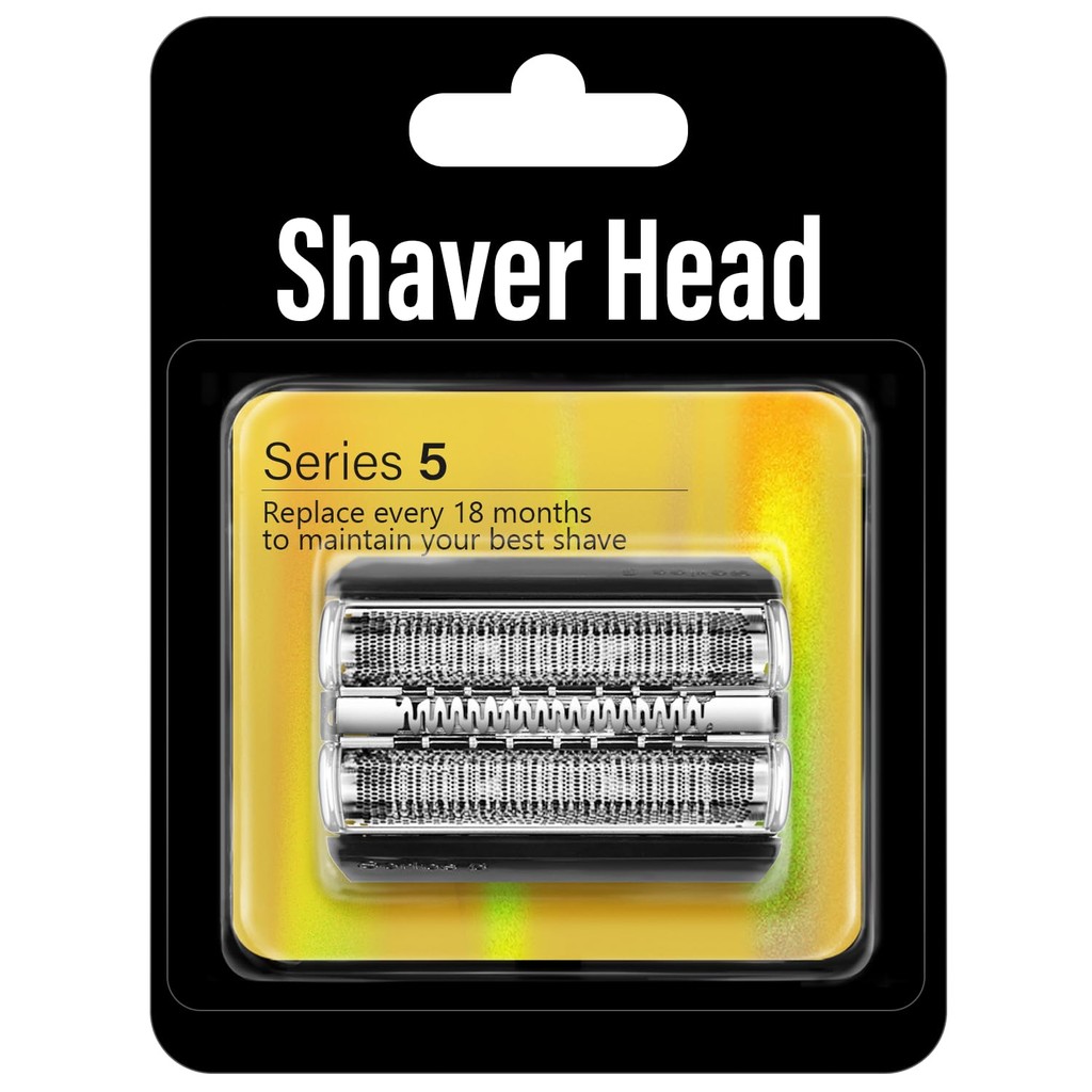 52B เปลี่ยนหัวโกนสําหรับ Braun Series 5,หัวโกนเหมาะสําหรับ Braun S5 5020, 5020s, 5030s, 5040, 5040s,