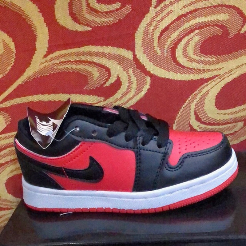 รองเท้าบาสเก็ตบอลJordan 1 Low สไตล์AJ1 สำหรับเด็กอายุ2-6ปี #323-1